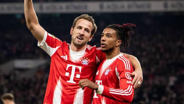 拜仁首次两人单赛季联赛参与30+球，也是08-09赛季后德甲首次