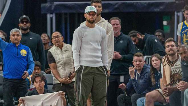 好消息，勇士队斯蒂芬·库里伤愈复出之路迈出重要一步