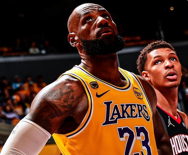 湖人1-0火箭！老詹19分8板13助2断1帽，肯纳德刷爆NBA纪录