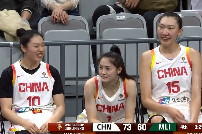 中国女篮：韩旭三大内线47分，新人5助攻，四人表现不佳