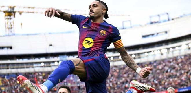 世体:拉菲尼亚在赛季末强势爆发,他具备角逐金球奖的实力 世体:拉菲尼亚在赛季末强势爆发,他具备角逐金球奖的实力