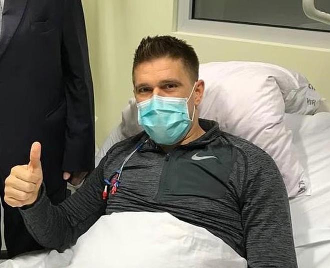 前克罗地亚国脚克拉什尼奇因病毒感染入院治疗,现已出院 前克罗地亚国脚克拉什尼奇因病毒感染入院治疗,现已出院