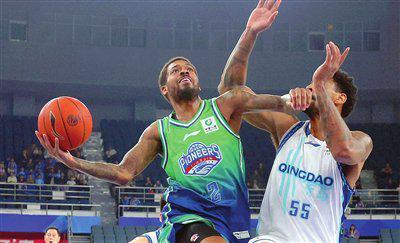 天津男篮主场惜败青岛队