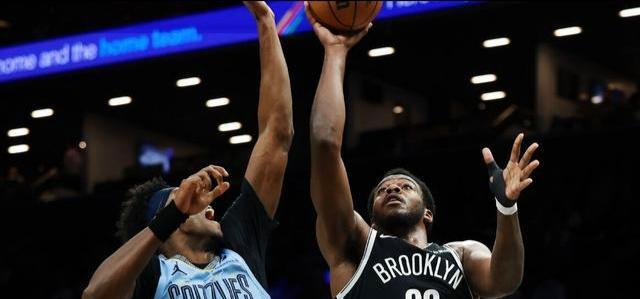 戴罗恩-夏普19分 NBA篮网126-115灰熊 吕佩尔20分8板1助