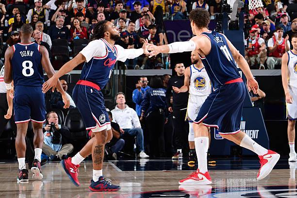 都38岁了还要硬扛37分钟！快船内线老将最后一节被勇士各种打爆？