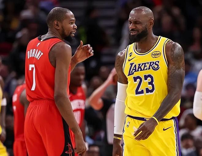 拒绝16分大逆转，7分险胜！湖人逆天改命，老詹比杜兰特幸运