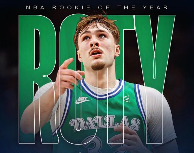 NBA官方：弗拉格当选年度最佳新秀 成独行侠队史第三位获奖者