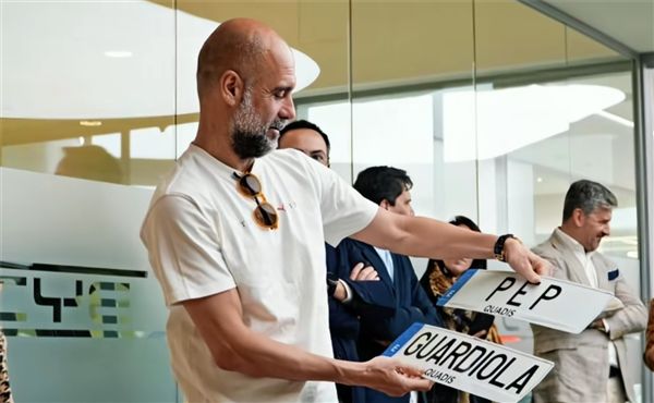 比亚迪名人车主再加一!足坛名帅瓜迪奥拉喜提海狮07 EV 比亚迪名人车主再加一!足坛名帅瓜迪奥拉喜提海狮07 EV