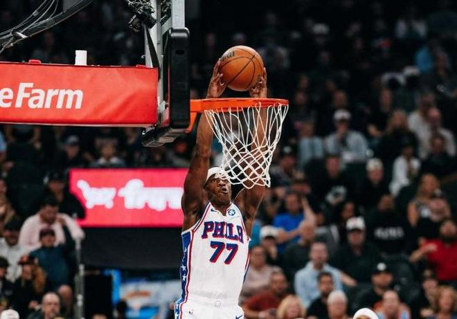 阿德巴约23+16+6完胜恩比德，希罗狂砍30分，热火力克76人