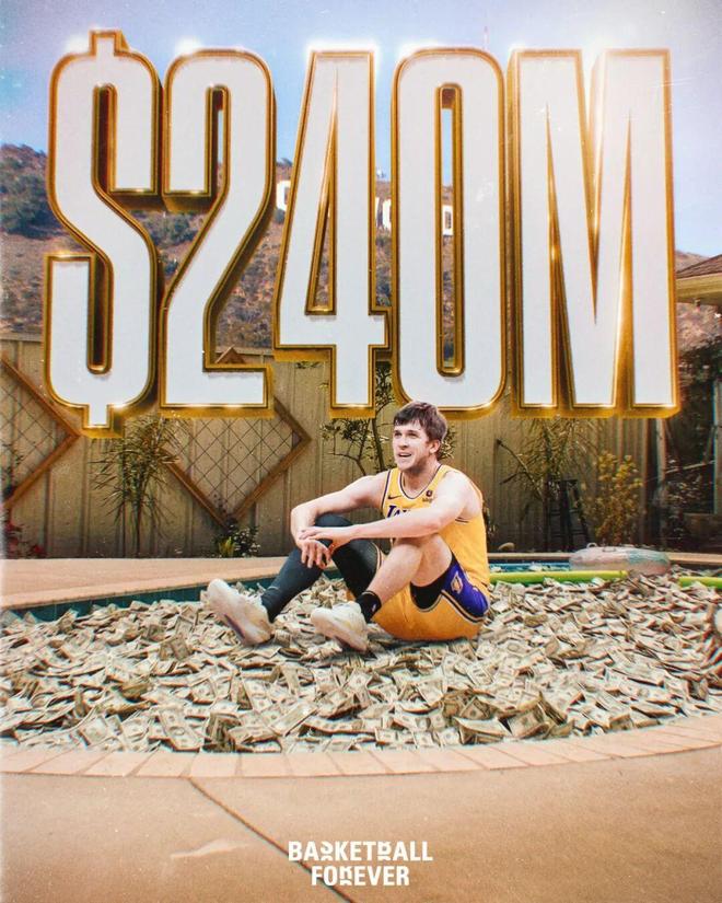 5年2.4亿!里夫斯值顶薪吗?字母哥也要来湖人? 5年2.4亿!里夫斯值顶薪吗?字母哥也要来湖人?