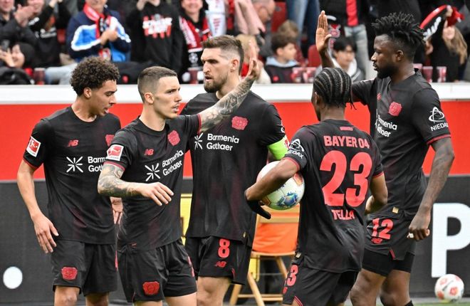 德甲最新积分战报:拜仁奇迹逆袭,勒沃库森轰入6球,多特4连胜