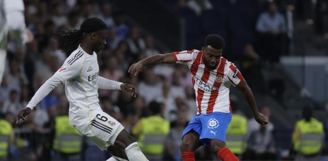 世體:卡馬文加對陣赫羅納表現糟糕,踢拜仁他很難得到機會