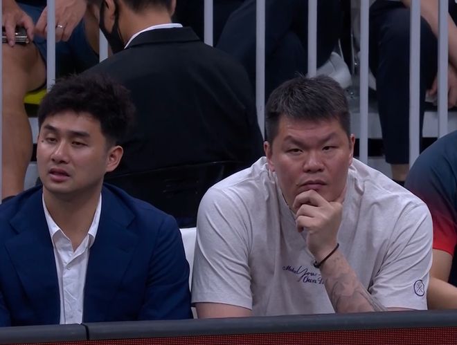 赢宁波3分!广东队总经理朱芳雨,面带愁容