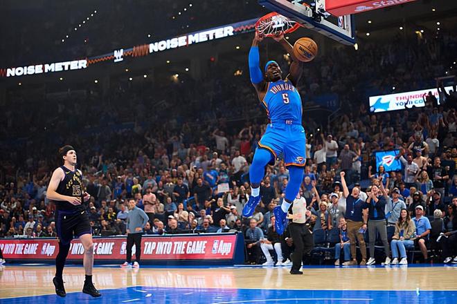 难得打出攻守兼备的表现！湖人是帮助雷霆大闸找手感来的吗？