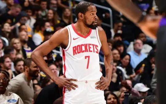 火箭今夏或交易杜蘭特 湖人&勇士等22隊有意