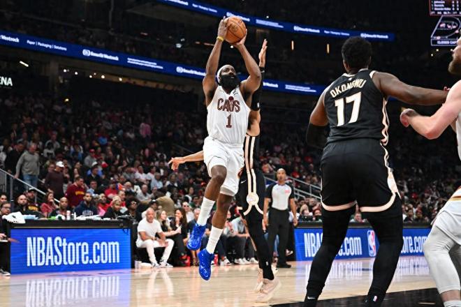 哈登20+5迎一万罚里程碑！骑士送老鹰重返第5 丹尼尔斯三双CJ29分