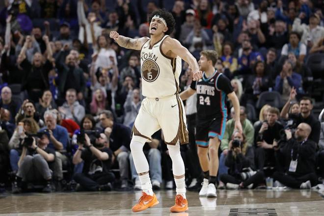 3年1500万美元,勇士续约奇兵仍惨败!追梦复出就输球+波神又伤缺