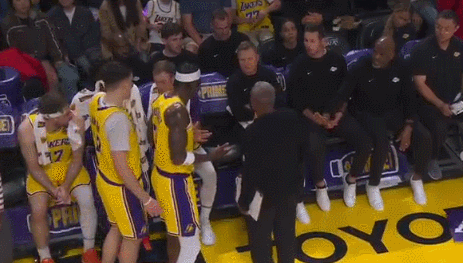 湖人内讧!雷迪克与范德比尔特激烈对峙,次节仅17秒即遭雪藏