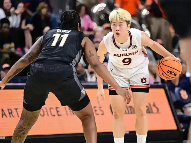 6中5+準絕殺！李夢接班人在NCAA名校站穩(wěn)腳跟，宮魯鳴不征召她？