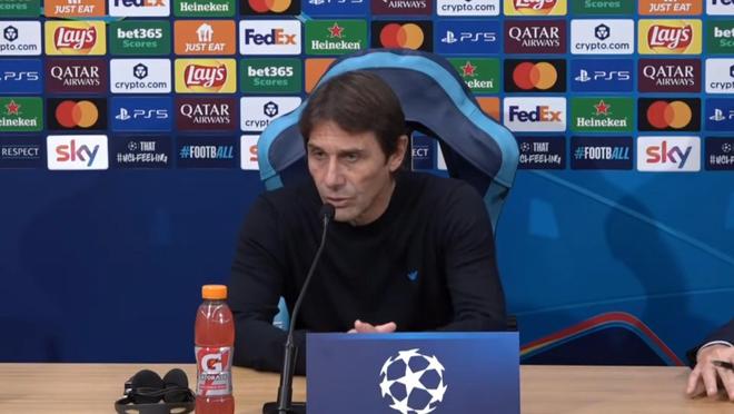 孔蒂：卡拉巴赫非常難對(duì)付，我對(duì)球隊(duì)今天的表現(xiàn)很滿(mǎn)意