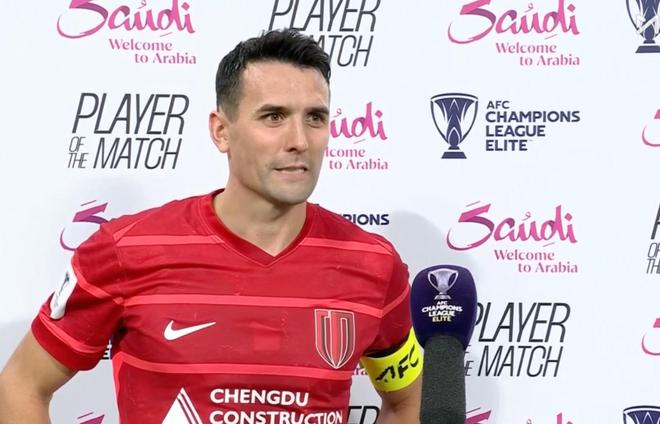 周定洋：我們?nèi)ο胍A得比賽，雖然只拿了1分但也滿(mǎn)意