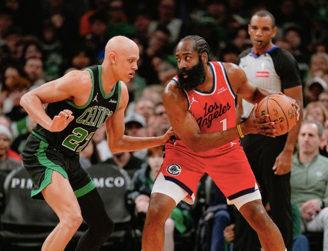 19秒轰9分！哈登37+7+8险超神！凯尔特人3人组轰85分打爆快船...