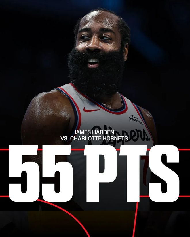 单场55分！哈登重返巅峰，快船难掩困境？...