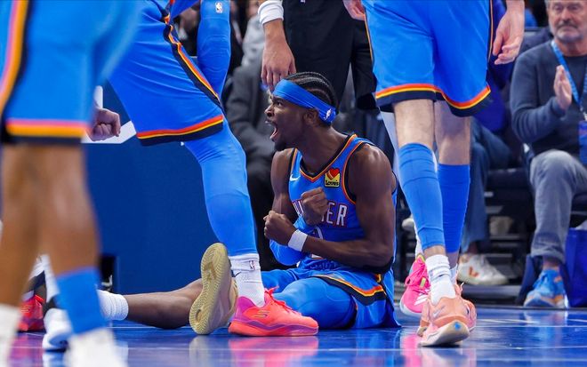 17胜1负堪称无敌，雷霆卫冕概率有多大？4个首轮中有俩准乐透...