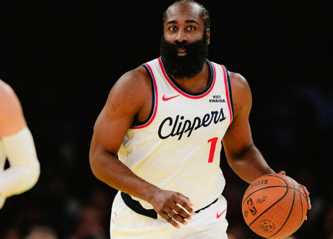 哈登空砍29+5+9：难阻快船13战11败跌西部倒三 末节仅2分低迷