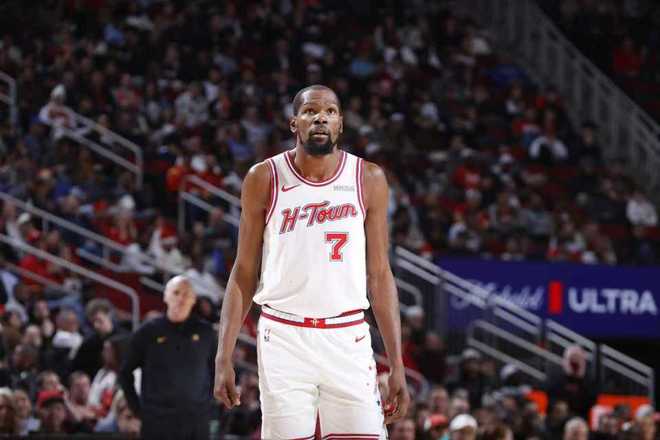 杜兰特30+6+5火箭送步行者9连败 阿门20+8+7贾巴里21+10