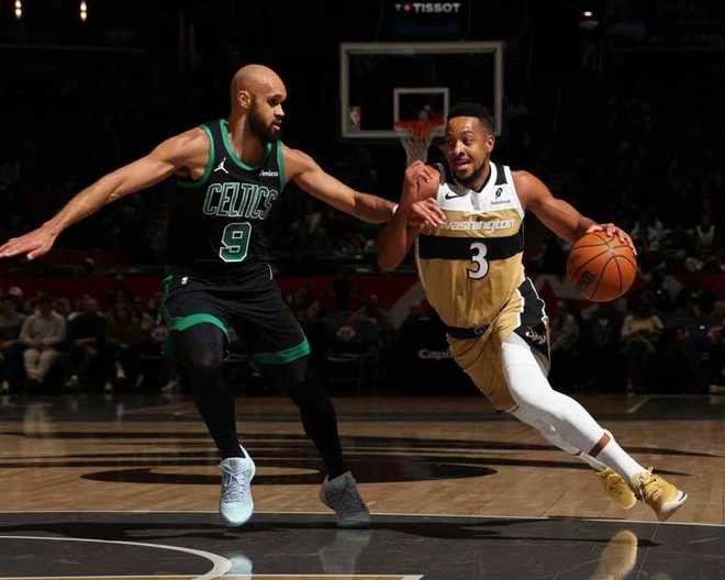 绿军45分狂胜交锋10连胜奇才 怀特30+7+9赛季新高奇兵8中8