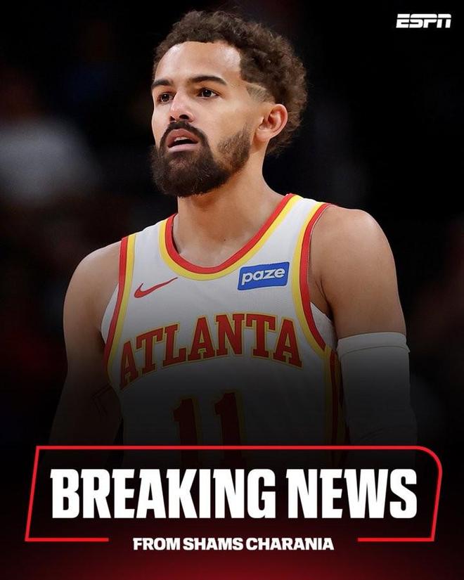 交易將至，Shams：特雷-楊團(tuán)隊(duì)正在和老鷹商討交易事宜