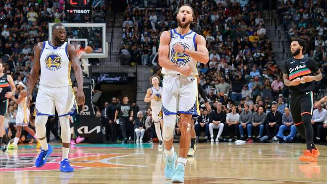 67+13,双星爆发也输球!库里含恨离场,勇士输了现在也输了未来