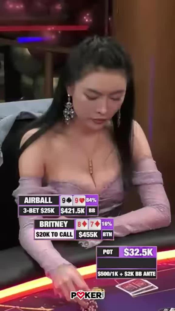 近來和巴特勒很密切的ALL IN姐，在牌桌上霸氣側(cè)漏