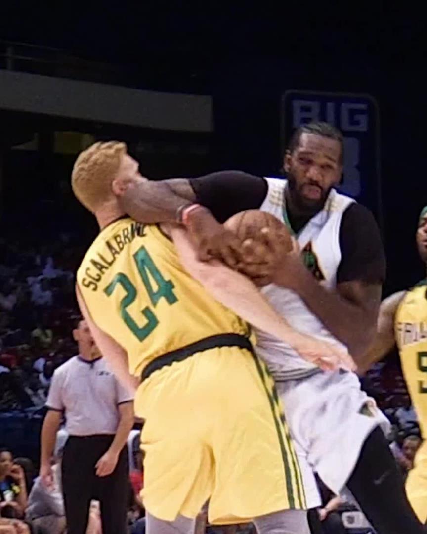 在BIG3聯賽還有統治力！奧登在大戰“白曼巴”斯卡拉布萊恩