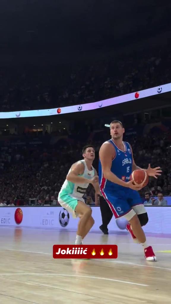 MVP！约基奇全程给队友掩护最后轻松终结 率队半场领先28分