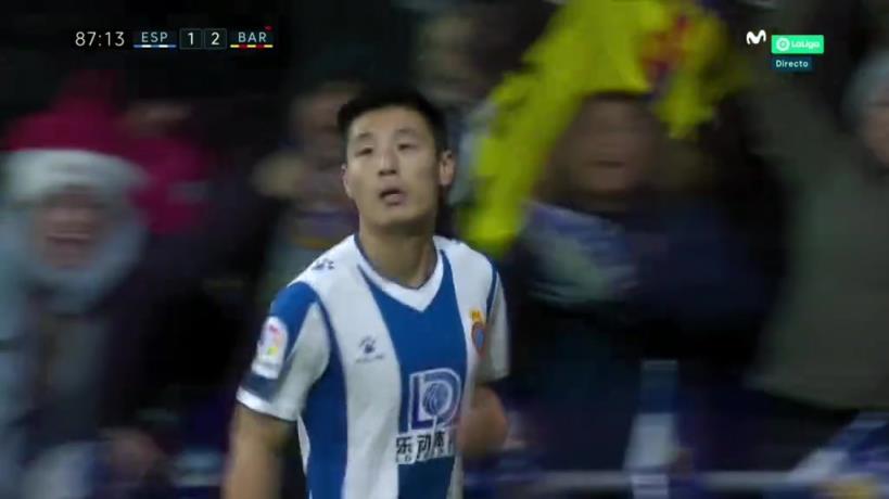 易主！回顾武磊在西班牙人高光时刻“在加泰认识我的人比上海多”
