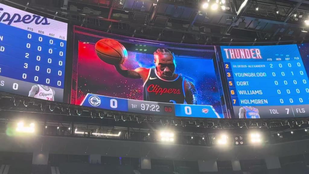 3D全影立体感！快船主场球员的进球特效有多高大上？