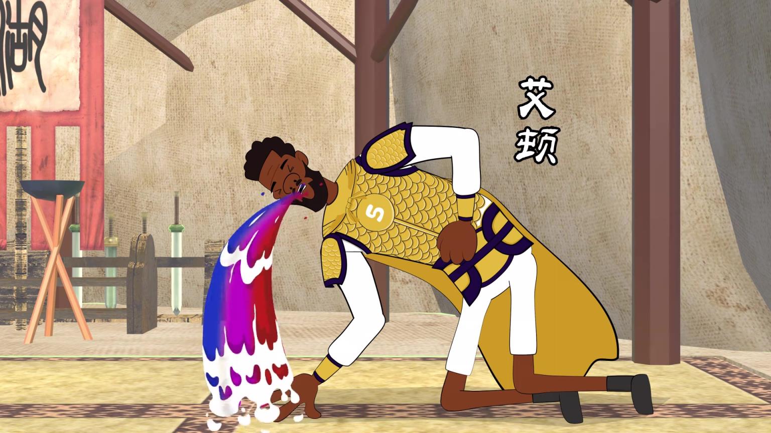 東契奇：來人??！喂頓公子吃餅！