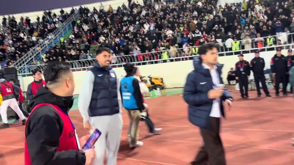 记者牛志明：泽卡、马德鲁加、陈泽仕和彭啸都来看齐鲁超赛了