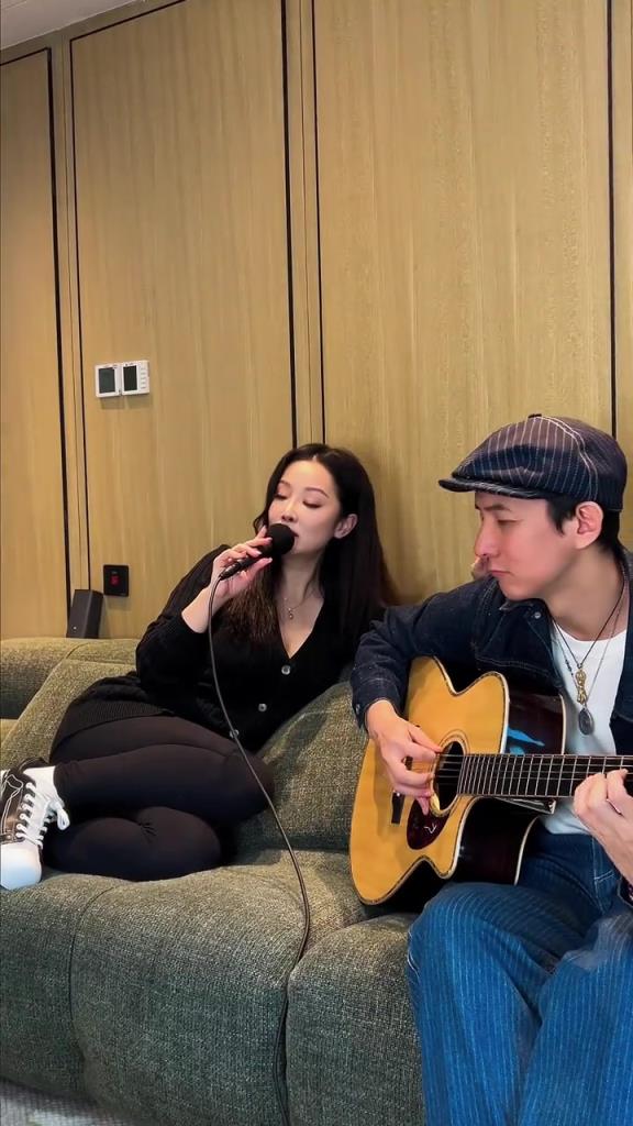 马布里妻子汪妤凌唱歌确实好听啊，不愧是参加过《中国好声音》的歌手