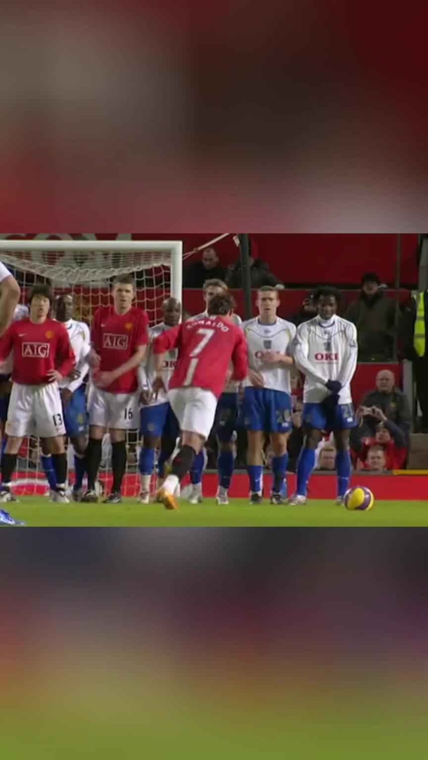 C罗巅峰电梯球堪称无解！弗格森：这球不可能有门将能扑出！