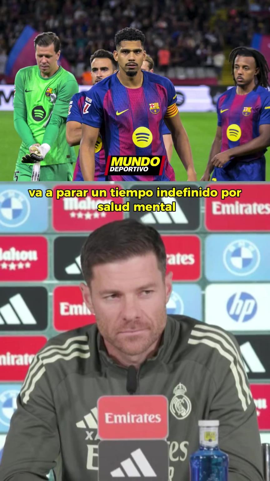 阿隆索谈阿劳霍：球员不是机器，他们是人！