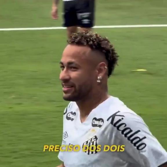 桑托斯球迷朝內(nèi)馬爾喊道:我愿意把我的膝蓋給你,這樣你就能比賽 桑托斯球迷朝內(nèi)馬爾喊道:我愿意把我的膝蓋給你,這樣你就能比賽