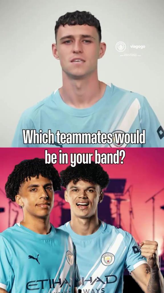 曼城斯特摇滚！采访曼城球员：你希望哪些队友加入你的乐队？