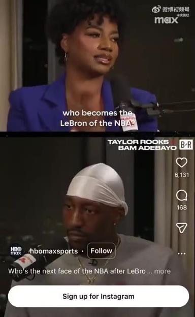 阿德巴约：詹姆斯退役后，字母哥就是下一个詹姆斯，他是当下最强