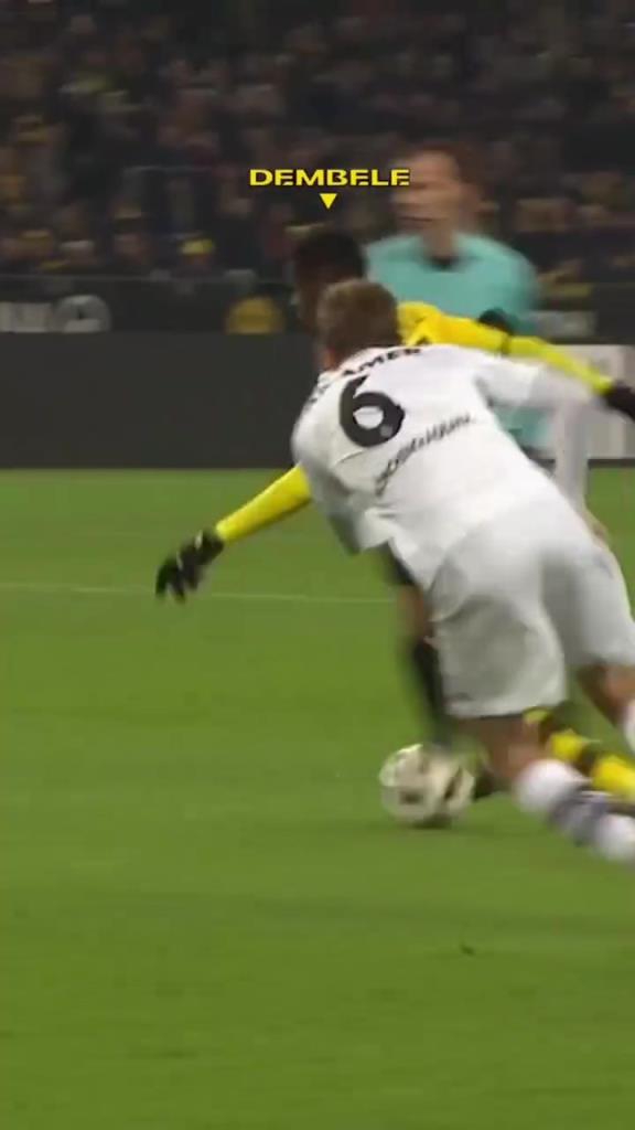 这个前场组合战力很强啊！登贝莱罗伊斯美羊羊当年的默契配合！