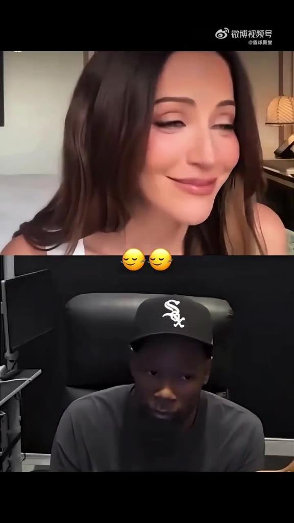 美女主持人吐槽杜兰特：上次去看火箭比赛，你隐身了！你耍我！