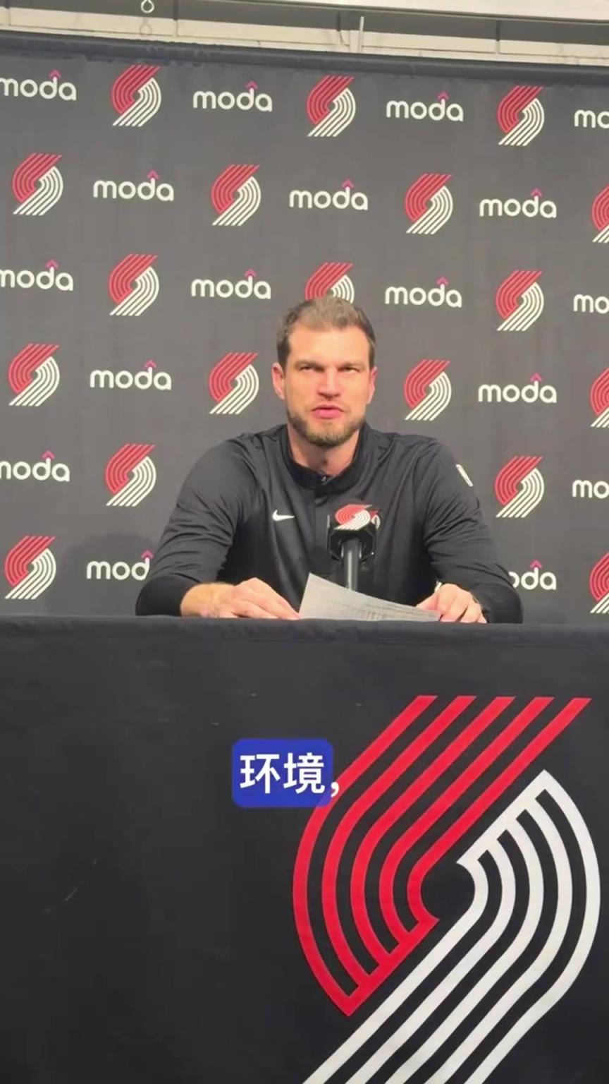 斯普利特：瀚森的力量速度英语比赛理解都在进步，我想给他最好的发展环境