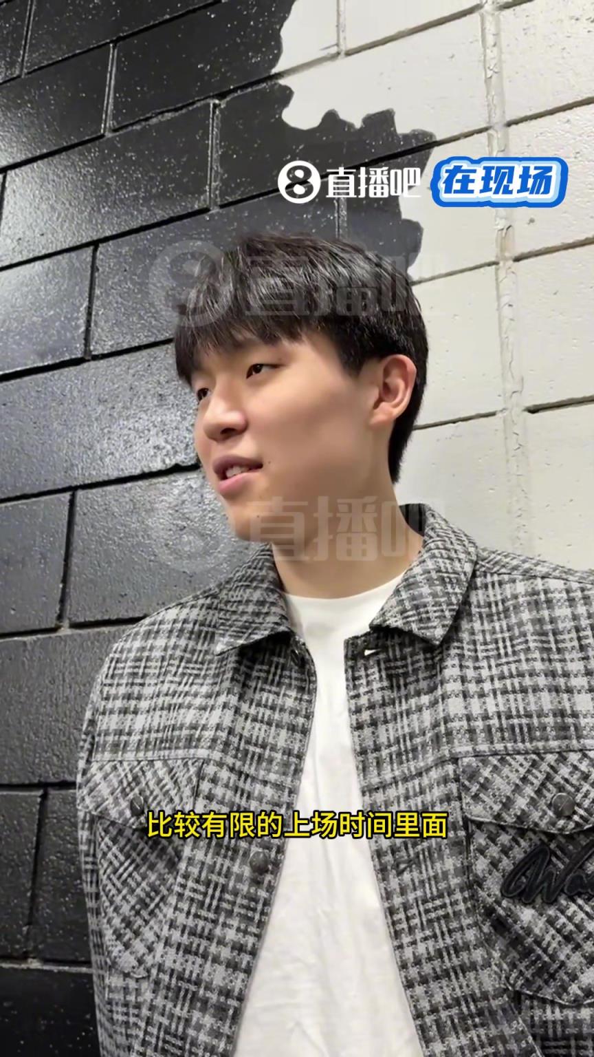 杨瀚森笑谈之前被教练DNP：新秀不都这样吗？我兄弟(马卢阿奇)现在比我还差吧？